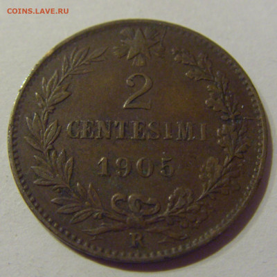 2 чентезимо 1905 Италия №1 23.12.2020 22:00 МСК - CIMG7655.JPG