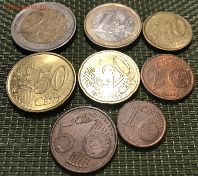 3,88 евро разными монетами до 20.12 - 1F716CD2-964F-454B-AA4E-F25C7E2B4EBC