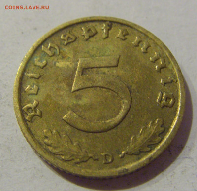 5 пфеннигов 1938 D Германия №4 25.12.2020 22:00 МСК - CIMG7463.JPG