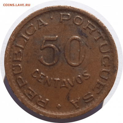 50 сентаво 1961 г. ПОРТ. АНГОЛА до 20.12.20 до 22:00 МСК - Rounded_20201219_171513