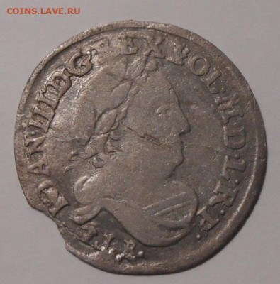 Польша.6 грошей 1682 г.Оценка. - 17