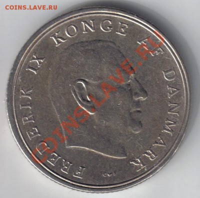 Дания 1 крона 1962 до 1.10 21.00мск - Дания 1 крона 1962-2
