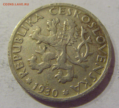 1 крона 1930 Чехословакия №1 25.12.2020 22:00 МСК - CIMG8548.JPG