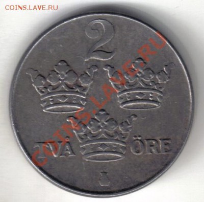 Швеция 2 эре 1944 до 1.10 21.00мск - Швеция 2 эре 1944-2