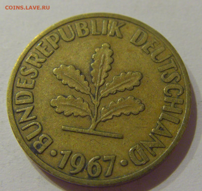 10 пфеннигов 1967 J ФРГ №1 26.12.2020 22:00 МСК - CIMG2504.JPG