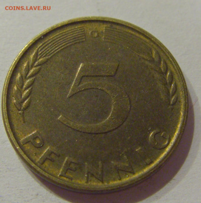 5 пфеннигов 1950 G ФРГ №1 26.12.2020 22:00 МСК - CIMG2578.JPG