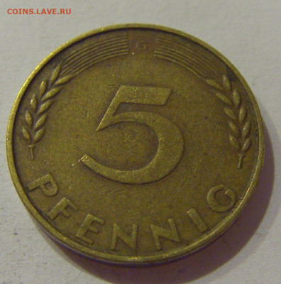 5 пфеннигов 1966 G ФРГ №1 26.12.2020 22:00 МСК - CIMG2586.JPG