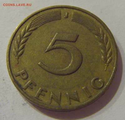 5 пфеннигов 1966 J ФРГ №1 26.12.2020 22:00 МСК - CIMG2590.JPG