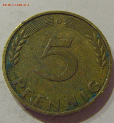 5 пфеннигов 1969 G ФРГ №1 26.12.2020 22:00 МСК - CIMG2602.JPG