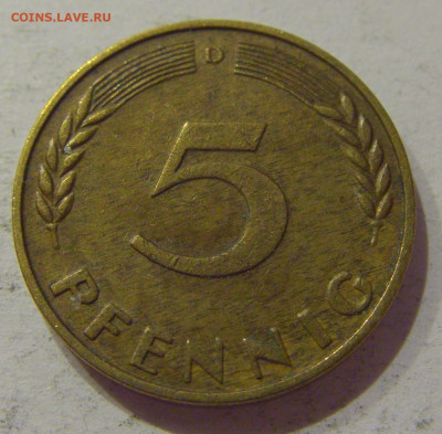 5 пфеннигов 1968 D ФРГ №1 26.12.2020 22:00 МСК - CIMG2678.JPG