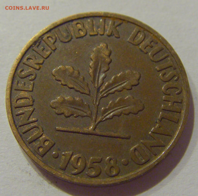 2 пфеннига 1958 J ФРГ №1 26.12.2020 22:00 МСК - CIMG2802.JPG