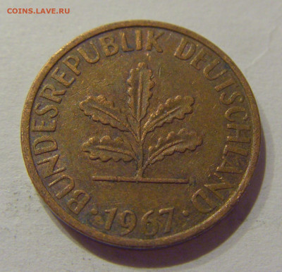 1 пфенниг 1967 J ФРГ №1 26.12.2020 22:00 МСК - CIMG2910.JPG
