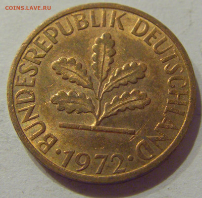 1 пфенниг 1972 J ФРГ №1 26.12.2020 22:00 МСК - CIMG2918.JPG