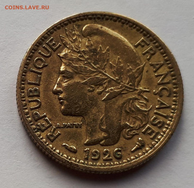 Французский Камерун - 50 сантимов 1926 г. Сохран! - 6