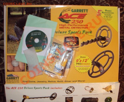 Продам Garrett ACE-250 ДЕЛЮКС СПОРТ ПАК - DSC04108.JPG