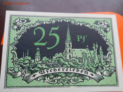 Германия Ашерслебен 25 пфеннигов 1920 до 28.12.2020 - SDC17510.JPG
