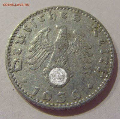 50 пфеннигов 1939 J Германия №1 26.12.2020 22:00 МСК - CIMG1320.JPG