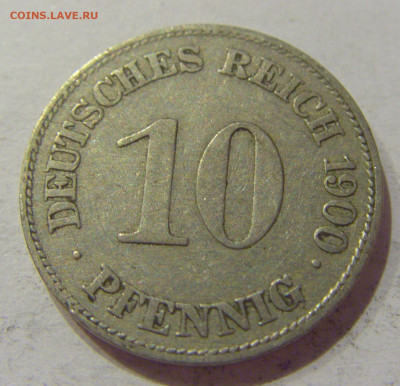 10 пфеннигов 1900 Е Германия №1 26.12.2020 22:00 МСК - CIMG1382.JPG