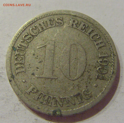 10 пфеннигов 1901 G Германия №1 26.12.2020 22:00 МСК - CIMG1398.JPG