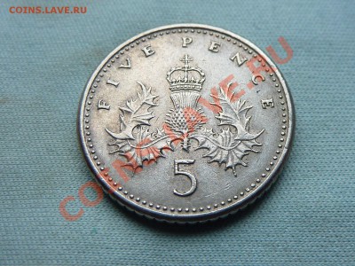 С рубля БРИТАНИЯ 5пенсов 1990г.  до 5.10.11 в 22-00 - MEMO0024.JPG