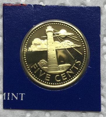 5 центов 1975 Барбадос Пруф до 21.30 МСК 24.12.20 - IMG_3299
