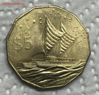 5 долларов 2015 Барбадос до 21.30 МСК 24.12.20 - IMG_3324