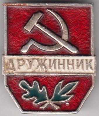 Знак "ДРУЖИННИК" до 28.12.20 г. в 23.00 - 003