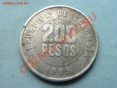 С рубля КОЛУМБИЯ 200 песо 1995г.  до 5.10.11 в 22-00 - MEMO0036.JPG