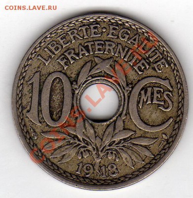 ФРАНЦИЯ 10 САНТИМОВ 1918 ДО 03.10.11 В 22.00МСК (506) - img107