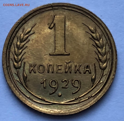 1 коп 1929 Отличная до 26.12.2020 Суббота - IMG_5436.JPG