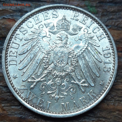 Пруссия 2 марки 1888-1913 серебро 25.12.2020  22:00 - 20201223_193252