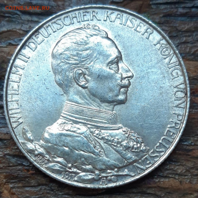 Пруссия 2 марки 1888-1913 серебро 25.12.2020  22:00 - 20201223_193322