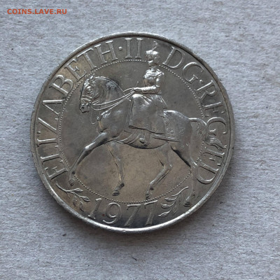 Великобритания  25 пенсов 1977, до 25.12. - cz3jaW-fv6E