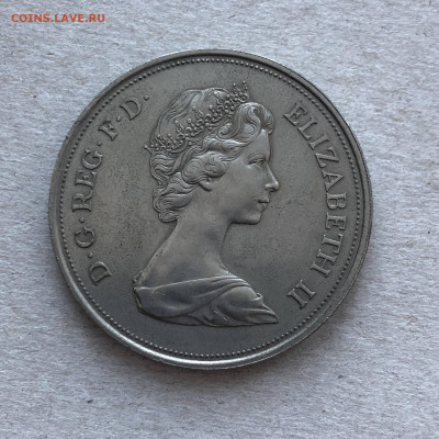 Великобритания  25 пенсов 1972, до 25.12. - 3vMadD9ex9M