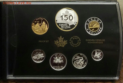 Набор монет Канада 150 лет Конфедерации Серебро 2017 Proof - s-l1600