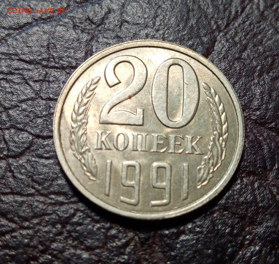 20 копеек 1991. Федорин 175? Оценка. - IMG_20201224_132302