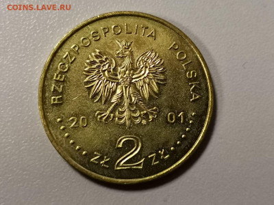 Польша 2 злотых 2001г -Соляная шахта, до 01.01 - Я Польша Солян шахта-2