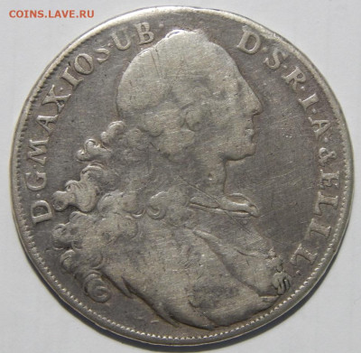 Бавария 1 талер 1768 до 29.12.20 22 00 мск - DSCN4643.JPG