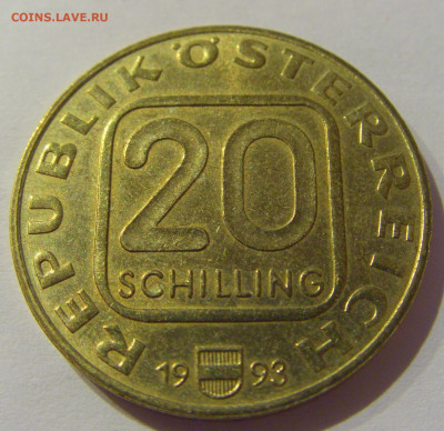 20 шиллингов 1993 Зальцбург Австрия №1 02.01.2021 22:00 МСК - CIMG8658.JPG