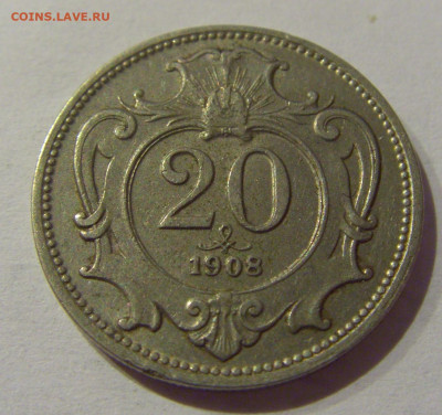 20 геллеров 1908 Австрия №1 02.01.2021 22:00 МСК - CIMG8718.JPG