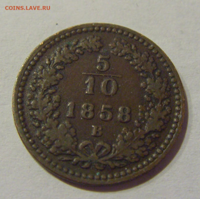 10 крейцера 1858 В Австрия №1 02.01.2021 22:00 МСК - CIMG8902.JPG