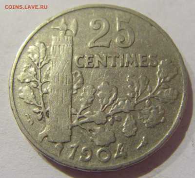 25 сантим 1904 Франция №1 02.01.2021 22:00 МСК - CIMG8979.JPG