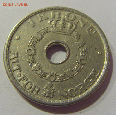 1 крона 1951 старый тип Норвегия №1 02.01.2021 22:00 МСК - CIMG9449.JPG