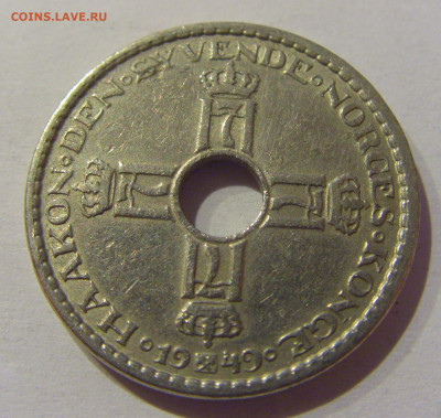 1 крона 1949 Норвегия №1 02.01.2021 22:00 МСК - CIMG9447.JPG