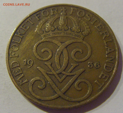 5 эре 1936 Швеция №1 02.01.2021 22:00 МСК - CIMG9615.JPG