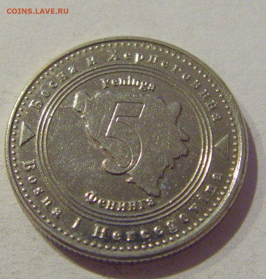 5 фенигов 2011 Босния и Герцеговина №1 02.01.2021 22:00 МСК - CIMG9709.JPG