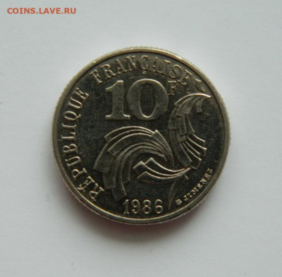 Франция 10 франков 1986 г. (Свобода) до 31.12.20 - DSCN4718.JPG