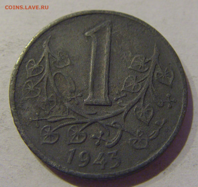1 крона 1943 Богемия и Моравия №1 02.01.2021 22:00 МСК - CIMG9857.JPG