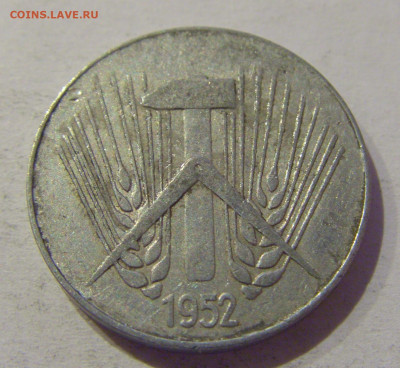 10 пфеннигов 1952 Е ГДР №1 02.01.2021 22:00 МСК - CIMG9903.JPG