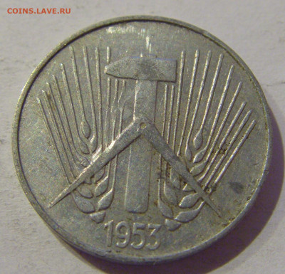 10 пфеннигов 1953 Е ГДР №1 02.01.2021 22:00 МСК - CIMG9907.JPG